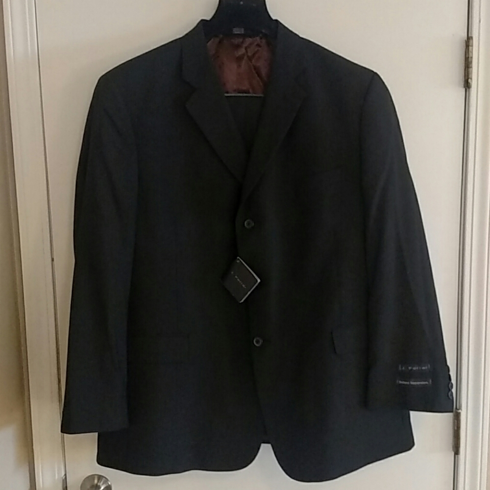 Men's pinstripe suit
